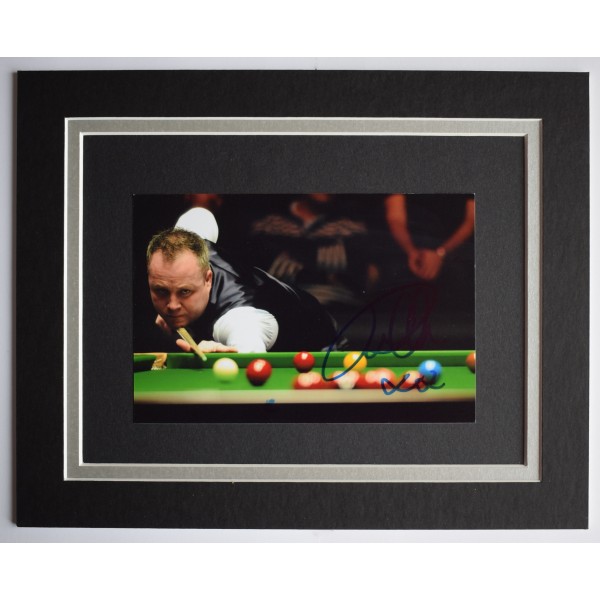 John Higgins Signed Autograph 10x8 photo display Snooker Sport AFTAL COA Perfect Gift Memorabilia		