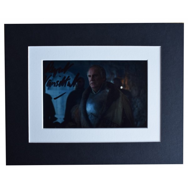 Rupert Vansittart Signed Autograph 10x8 photo display Game of Thrones AFTAL COA Perfect Gift Memorabilia		