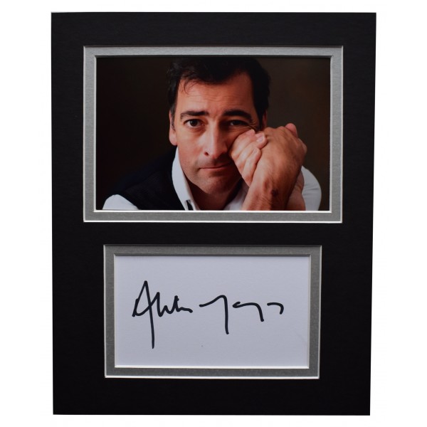 Alistair McGowan Signed Autograph 10x8 photo display Impressionist TV AFTAL COA Perfect Gift Memorabilia