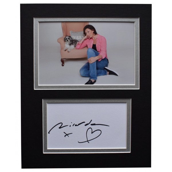 Miranda Hart Signed Autograph 10x8 photo display Comedy TV AFTAL COA Perfect Gift Memorabilia	