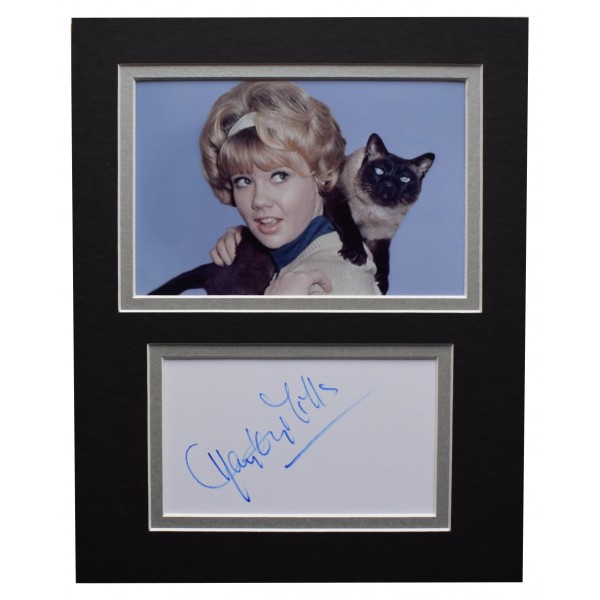 Hayley Mills Signed Autograph 10x8 photo display Hollywood Films AFTAL COA Perfect Gift Memorabilia		