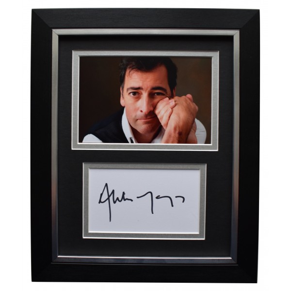 Alistair McGowan Signed 10x8 Framed Autograph Photo Display Comedy TV COA Perfect Gift Memorabilia		