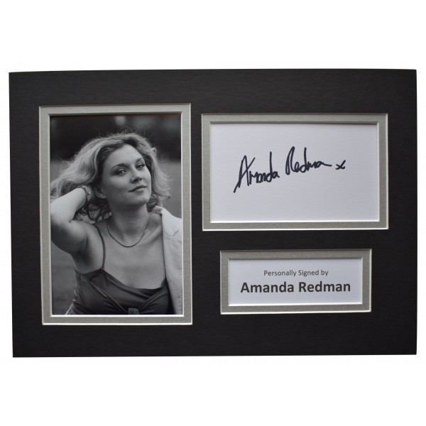 Amanda Redman Signed Autograph A4 photo display New Tricks TV AFTAL COA Perfect Gift Memorabilia		