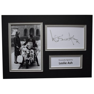 Leslie Ash Signed Autograph A4 photo display Quadrophenia Film AFTAL COA Perfect Gift Memorabilia	