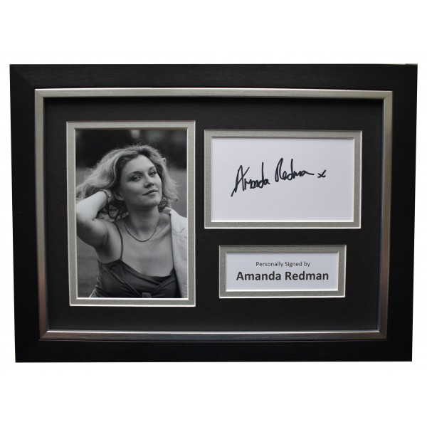 Amanda Redman Signed A4 Framed Autograph Photo Display New Tricks TV COA Perfect Gift Memorabilia