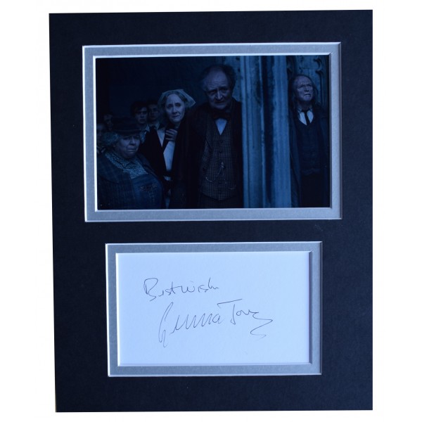 Gemma Jones Signed Autograph 10x8 photo display Harry Potter Film AFTAL COA Perfect Gift Memorabilia	