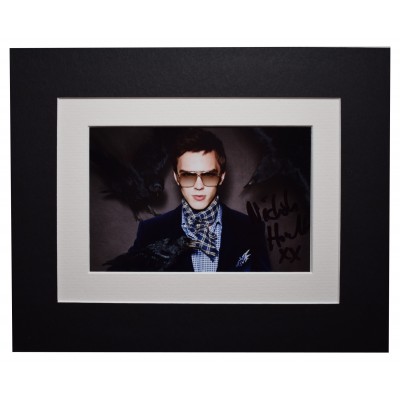 Nicholas Hoult Signed Autograph 10x8 photo display Skins TV AFTAL COA Perfect Gift Memorabilia	