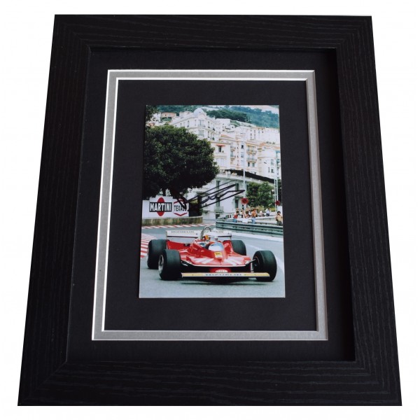 Jody Scheckter Signed 10x8 Framed Photo Autograph Display Formula 1 Racing COA Perfect Gift Memorabilia	