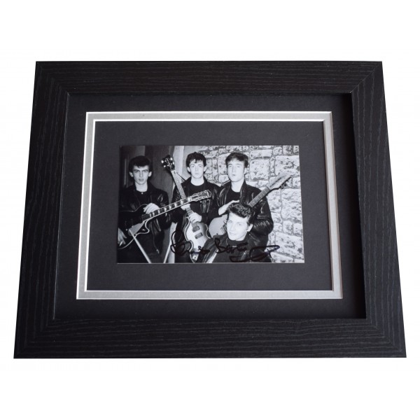 Pete Best Signed 10x8 Framed Photo Autograph Display Beatles Music COA Perfect Gift Memorabilia	