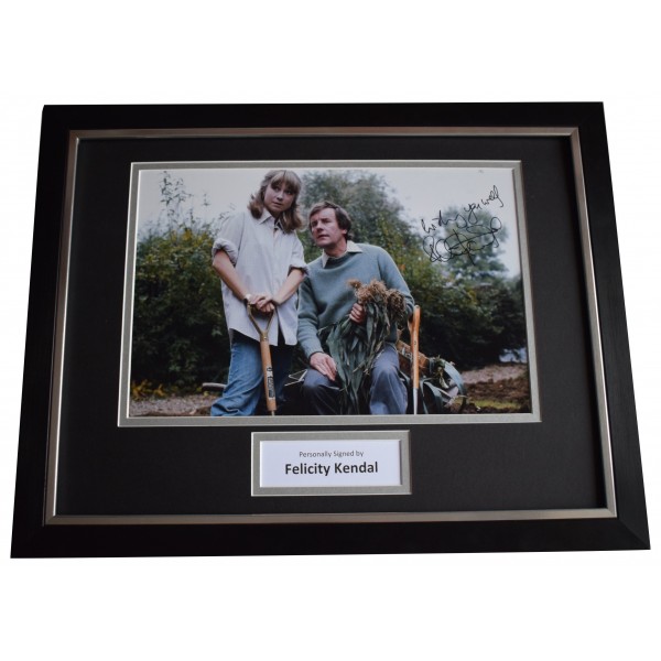 Felicity Kendal Signed Framed Photo Autograph 16x12 display The Good Life COA Perfect Gift Memorabilia