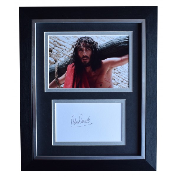 Robert Powell Signed 10x8 Framed Autograph Photo Display Jesus of Nazareth COA Perfect Gift Memorabilia