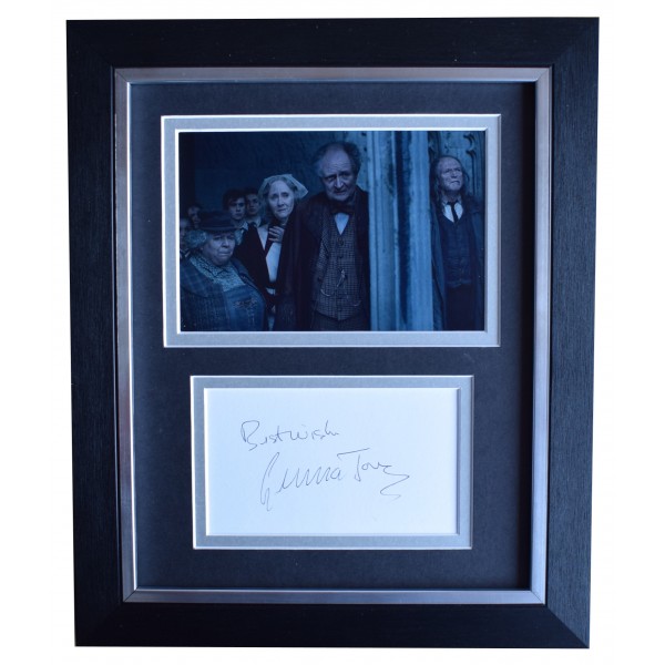 Gemma Jones Signed 10x8 Framed Autograph Photo Display Harry Potter AFTAL COA Perfect Gift Memorabilia		