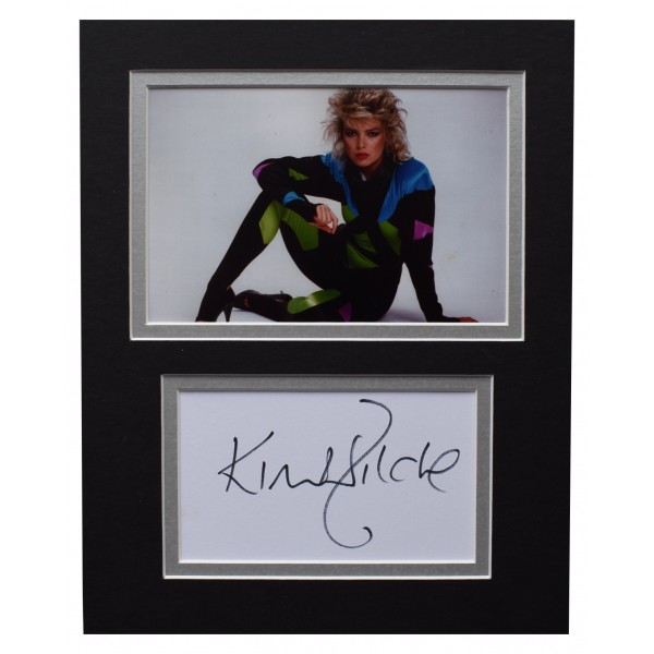 Kim Wilde Signed Autograph 10x8 photo display Music Memorabilia AFTAL COA Perfect Gift Memorabilia