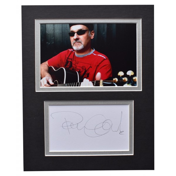 Paul Carrack Signed Autograph 10x8 photo display Music Memorabilia AFTAL COA Perfect Gift Memorabilia		