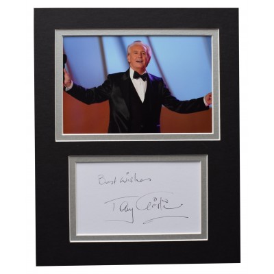 Tony Christie Signed Autograph 10x8 photo display Music Memorabilia AFTAL COA Perfect Gift Memorabilia		