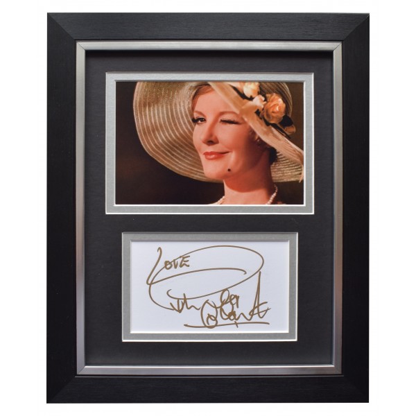 Petula Clark Signed 10x8 Framed Autograph Photo Display Music Memorabilia COA Perfect Gift Memorabilia	