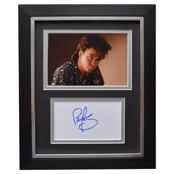 Paul Young Signed 10x8 Framed Autograph Photo Display Music Memorabilia COA Perfect Gift Memorabilia