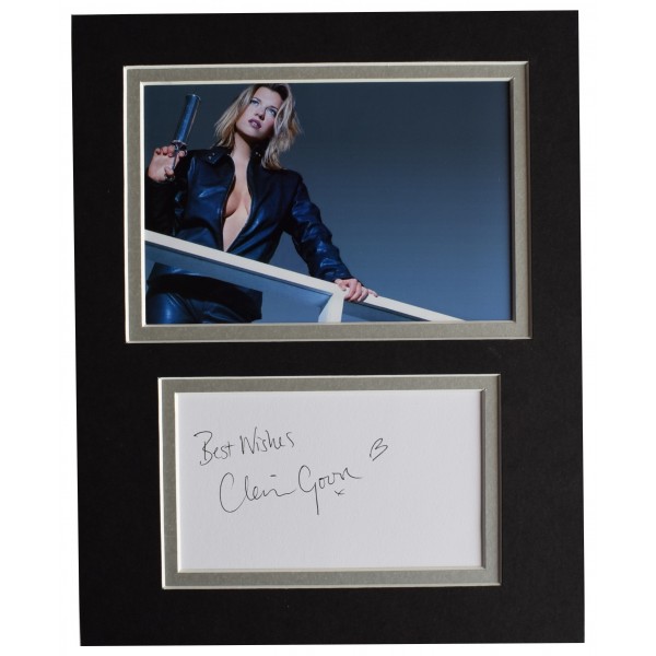 Claire Goose Signed Autograph 10x8 photo display The Coroner AFTAL COA Perfect Gift Memorabilia
