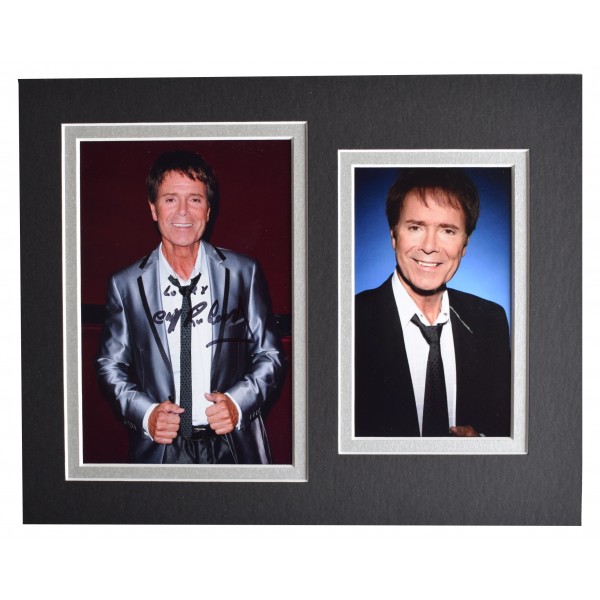 Cliff Richard Signed Autograph 10x8 photo display Music Memorabilia AFTAL COA Perfect Gift