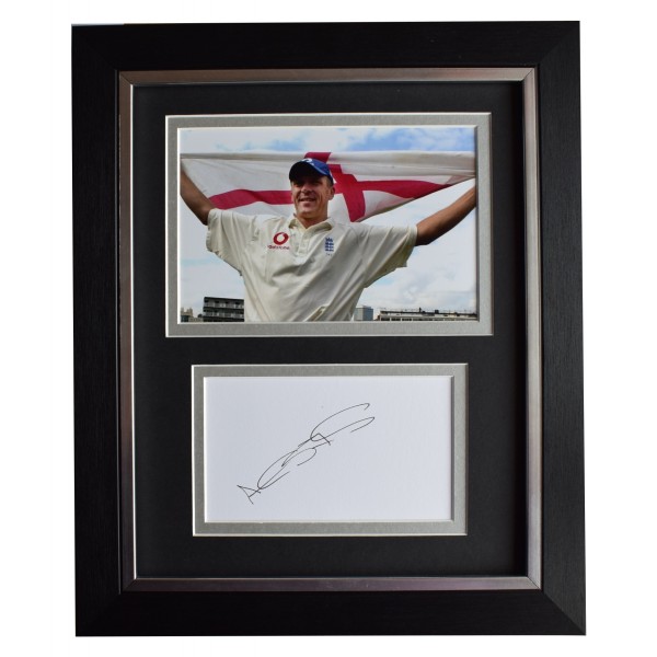 Alec Stewart Signed 10x8 Framed Autograph Photo Display England Cricket AFTAL Perfect Gift Memorabilia	