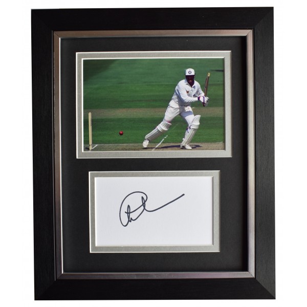 Graham Gooch Signed 10x8 Framed Autograph Photo Display England Cricket AFTAL Perfect Gift Memorabilia			