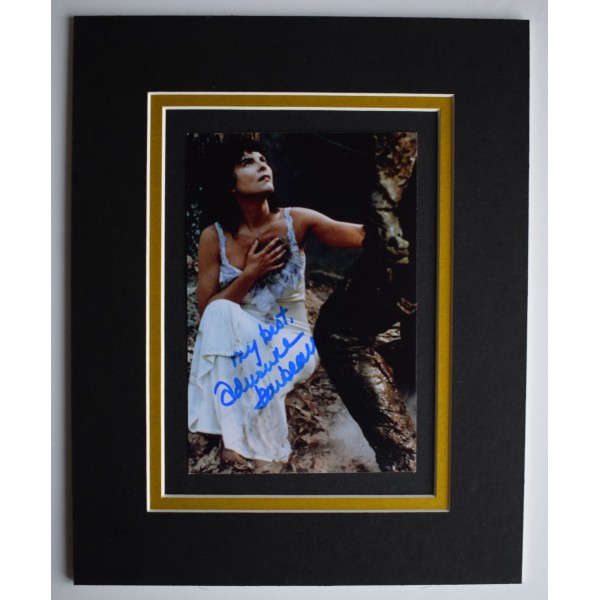 Adrienne Barbeau Signed Autograph 10x8 photo display Swamp TV AFTAL COA Perfect Gift Memorabilia