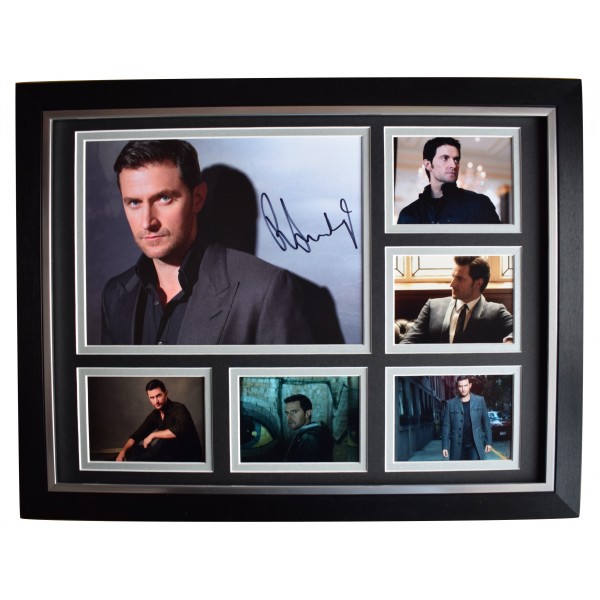 Richard Armitage Signed Autograph 16x12 framed photo display North & South COA Perfect Gift Memorabilia	