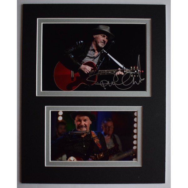 Paul Carrack Signed Autograph 10x8 photo display Music Mike Mechanics AFTAL COA Perfect Gift Memorabilia