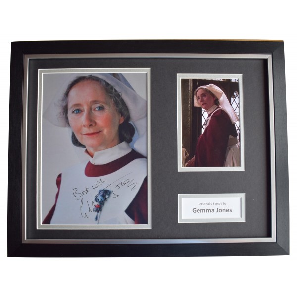 Gemma Jones Signed Autograph 16x12 framed photo display Harry Potter AFTAL COA  Perfect Gift Memorabilia			