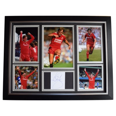 Kenny Dalglish Signed Autograph 16x12 framed photo display Liverpool AFTAL COA Perfect Gift Memorabilia	