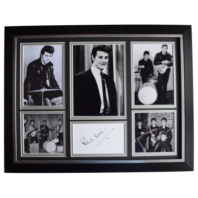 Pete Best Signed Autograph 16x12 framed photo display Music Beatles COA Perfect Gift Memorabilia