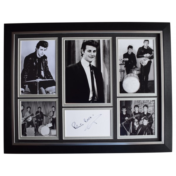 Pete Best Signed Autograph 16x12 framed photo display Music Beatles COA Perfect Gift Memorabilia
