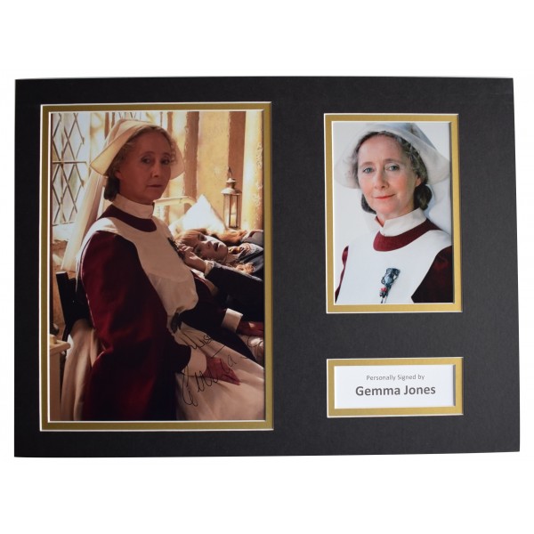 Gemma Jones Signed autograph 16x12 photo display Harry Potter Film AFTAL COA Perfect Gift Memorabilia	