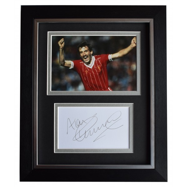 Alan Kennedy Signed 10x8 Framed Autograph Photo Display Liverpool AFTAL COA Perfect Gift Memorabilia