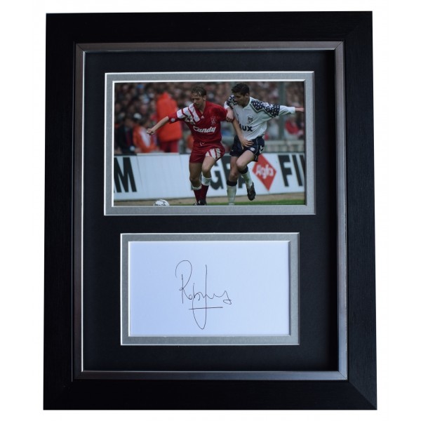 Rob Jones Signed 10x8 Framed Autograph Photo Display Liverpool AFTAL COA Perfect Gift Memorabilia	