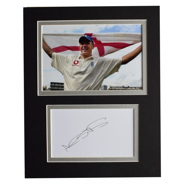 Alec Stewart Signed Autograph 10x8 photo display England Cricket Sport AFTAL COA Perfect Gift Memorabilia