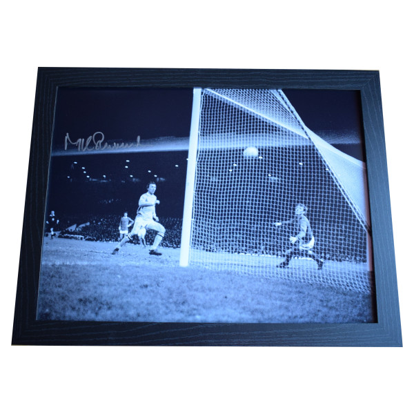 Mike Summerbee Signed Autograph 16x12 framed photo display Manchester City COA Perfect Gift Memorabilia			