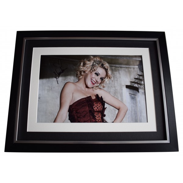 Sheridan Smith Signed Autograph 16x12 framed photo display Music TV AFTAL COA Perfect Gift Memorabilia