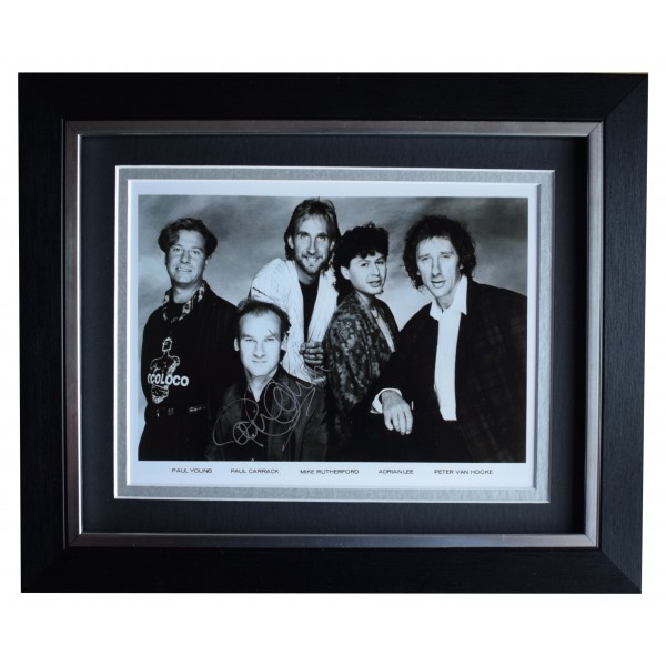 Paul Carrack Signed 10x8 Framed Autograph Photo Display Music Mike Mechanics COA Perfect Gift Memorabilia