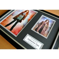 CATHERINE TATE Signed FRAMED Photo Autograph 16x12 Display DOCTOR WHO & COA  PERFECT GIFT