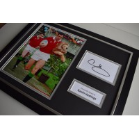 Gavin Hastings SIGNED FRAMED Photo Autograph 16x12 display British Lions AFTAL & COA Memorabilia PERFECT GIFT 