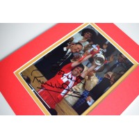 Ronnie Whelan Signed Autograph 10x8 photo mount display Liverpool Football   AFTAL & COA Memorabilia PERFECT GIFT