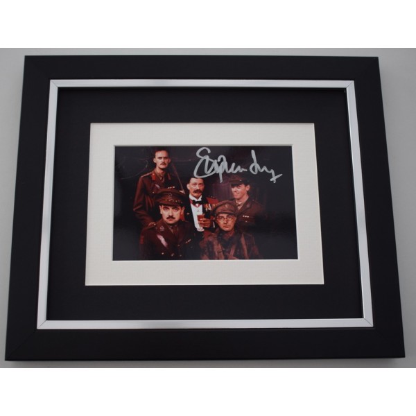 Stephen Fry SIGNED 10X8 FRAMED Photo Autograph Display Blackadder TV Memorabilia  AFTAL & COA perfect gift