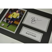 Brad Friedel Signed Autograph A4 photo mount display Tottenham Hotspur AFTAL COA SPORT Memorabilia PERFECT GIFT 