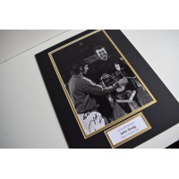 John Greig SIGNED autograph 16x12 photo display Rangers Memorabilia  AFTAL & COA perfect gift