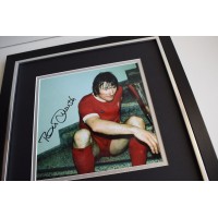 Tommy Smith SIGNED Framed LARGE Square Photo Autograph display Liverpool Memorabilia  AFTAL & COA perfect gift