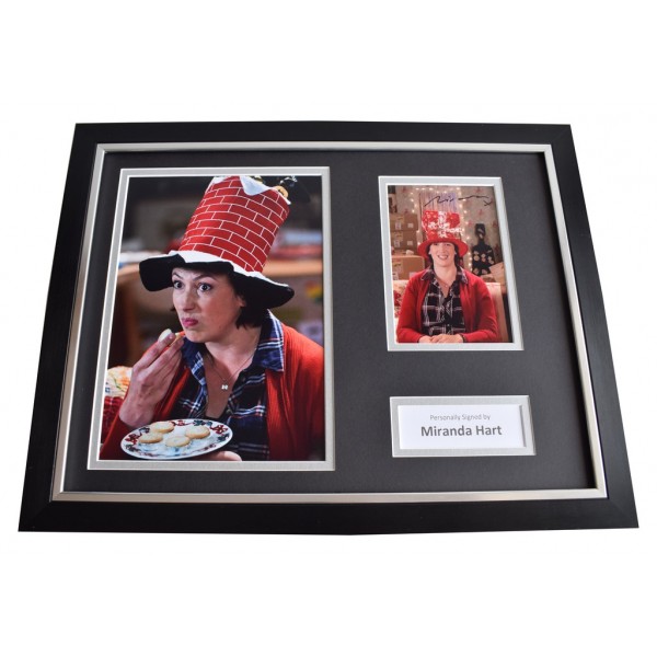 Miranda Hart SIGNED FRAMED Photo Autograph 16x12 display TV Comedy Memorabilia  AFTAL & COA perfect gift
