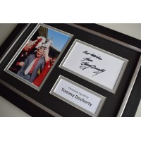 Tommy Docherty Signed A4 FRAMED photo Autograph display Manchester United COA & AFTAL Memorabilia   perfect gift