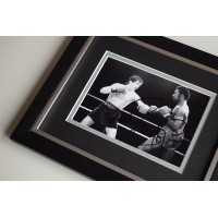 Barry McGuigan SIGNED 10X8 FRAMED Photo Autograph Display Boxing   AFTAL & COA Memorabilia PERFECT GIFT
