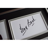 Tony Book Signed A4 FRAMED photo Autograph display Manchester City Football  COA & AFTAL Memorabilia   perfect gift